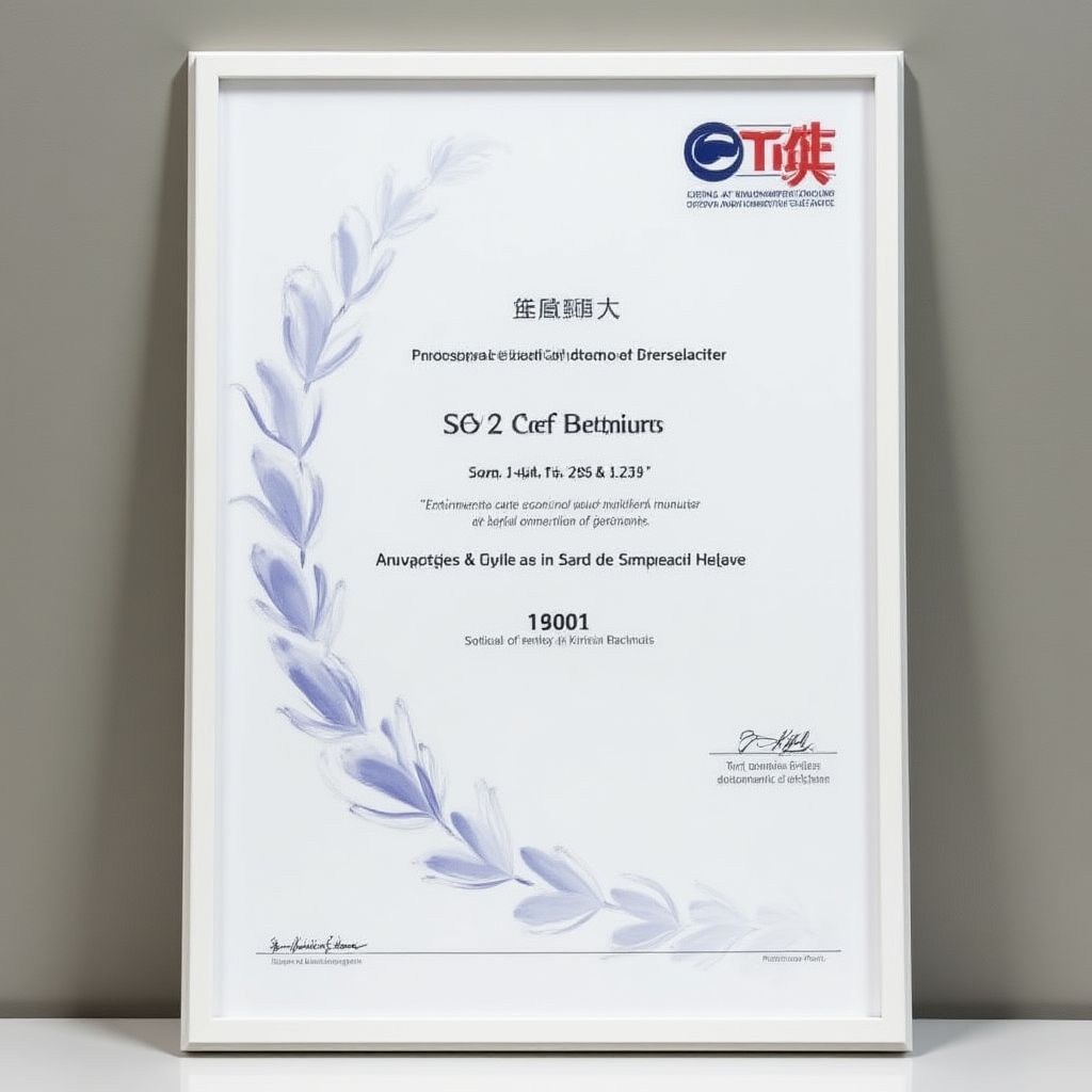 Certification ISO 14001 environnement