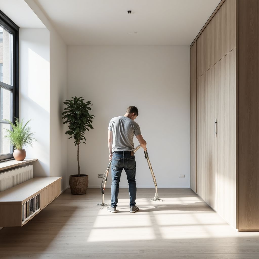 Nettoyage résidentiel après rénovation